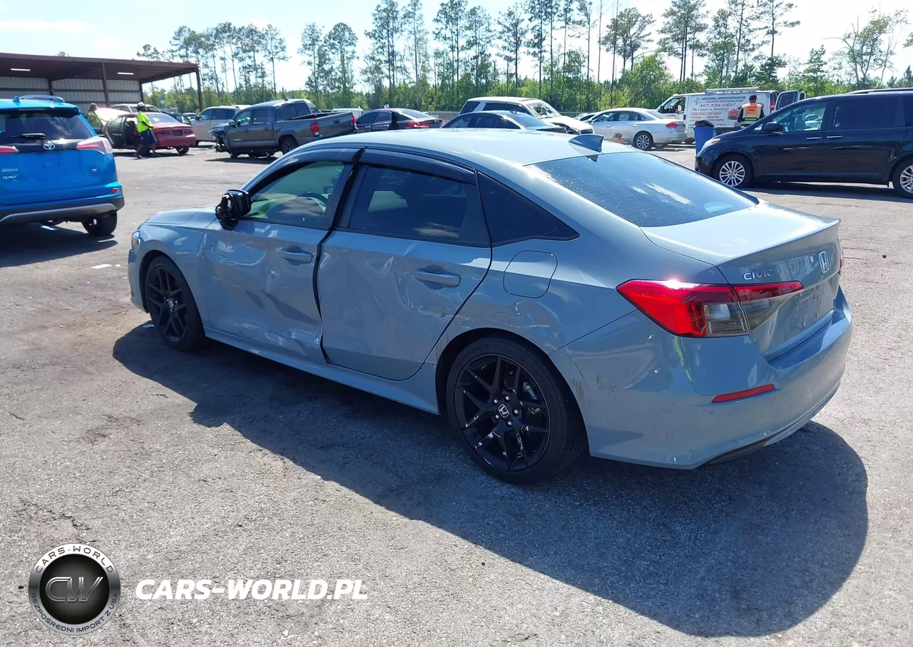2024 Honda Civic Sport VIN:2HGFE2F51RH596403 - 3