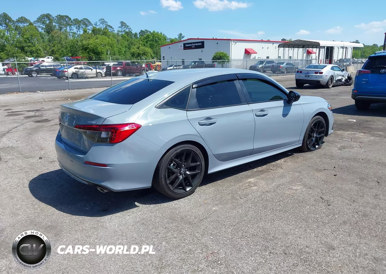 2024 Honda Civic Sport VIN:2HGFE2F51RH596403 - 4