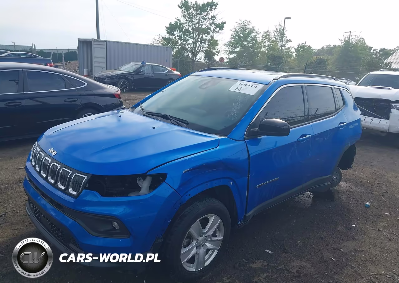 2022 Jeep Compass Latitude 4X4 VIN:3C4NJDBB5NT169353 - 2