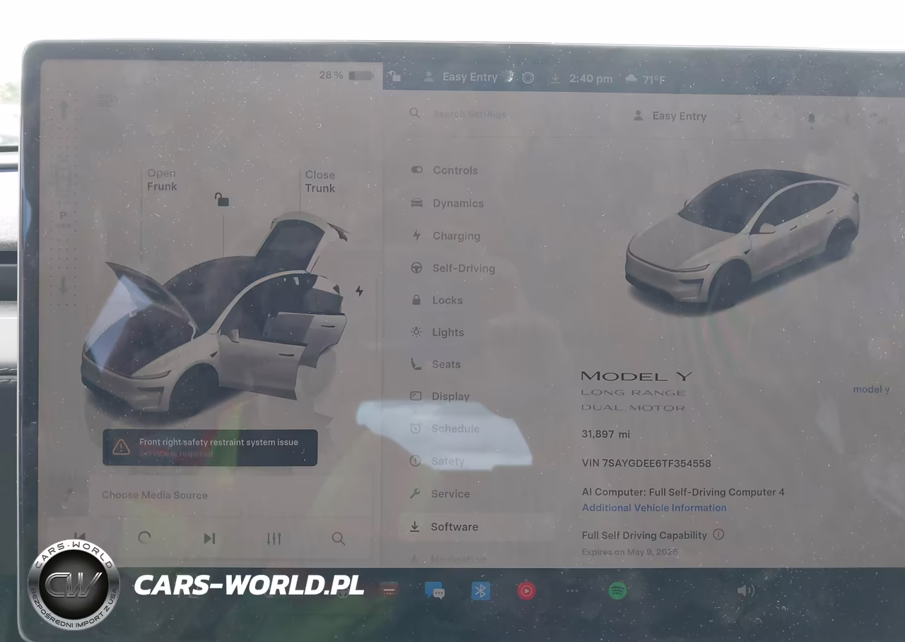 2026 Tesla Model Y All-Wheel Drive-Long Range Launch Series-Premium All-Wheel Drive VIN:7SAYGDEE6TF354558 - 7