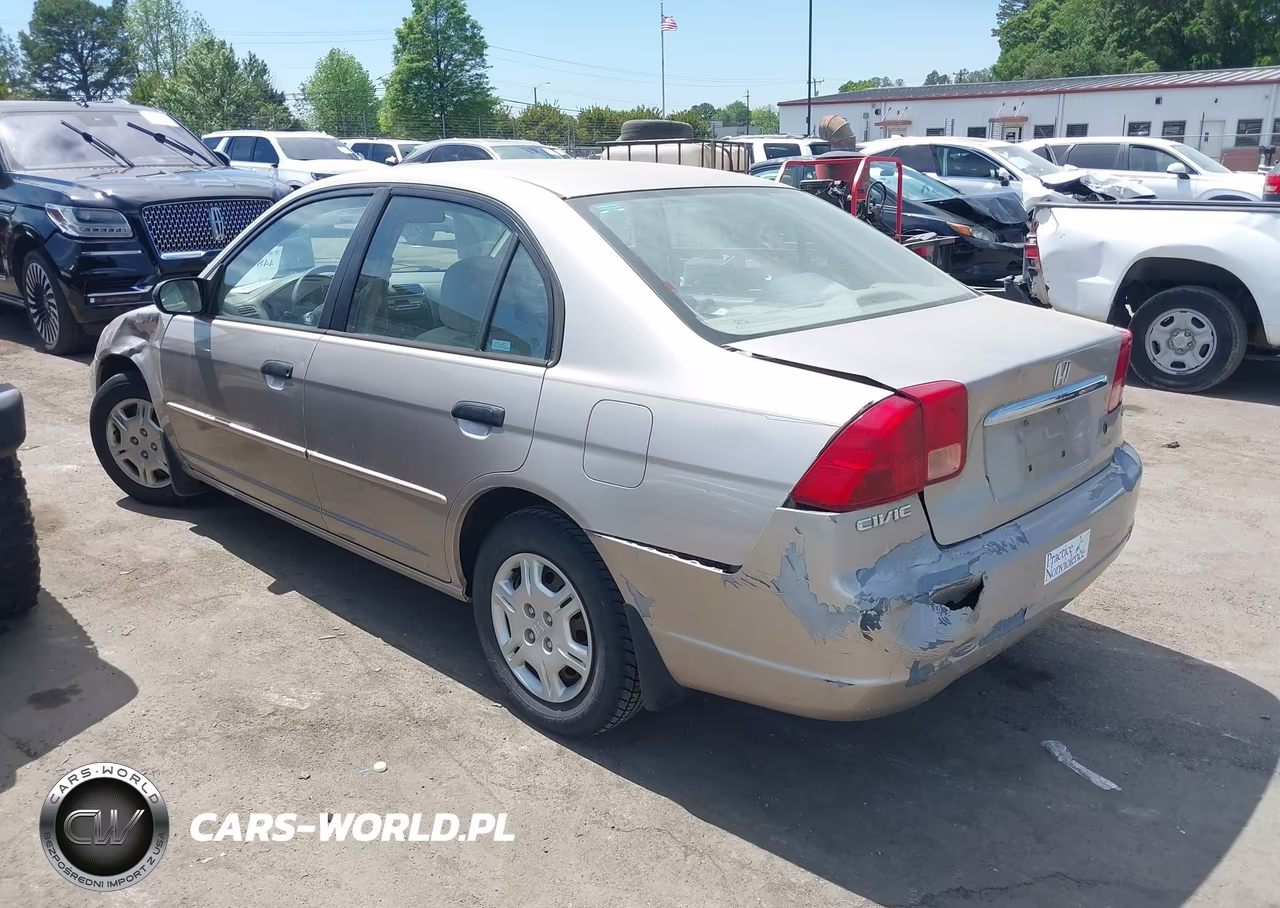 2001 Honda Civic Lx VIN:1HGES16521L042874 - 3