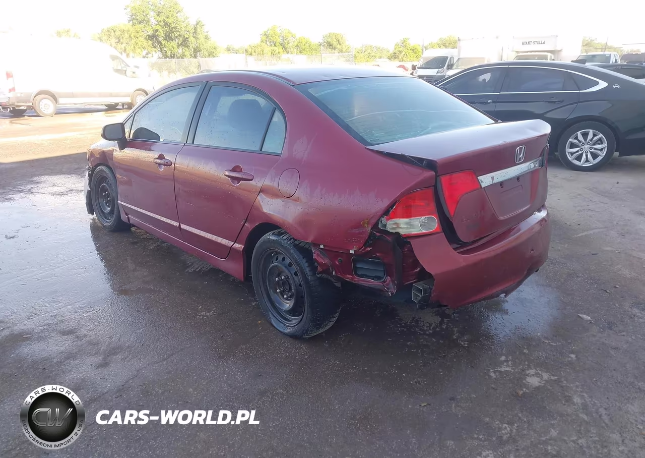 2010 Honda Civic Lx VIN:2HGFA1F58AH546821 - 3