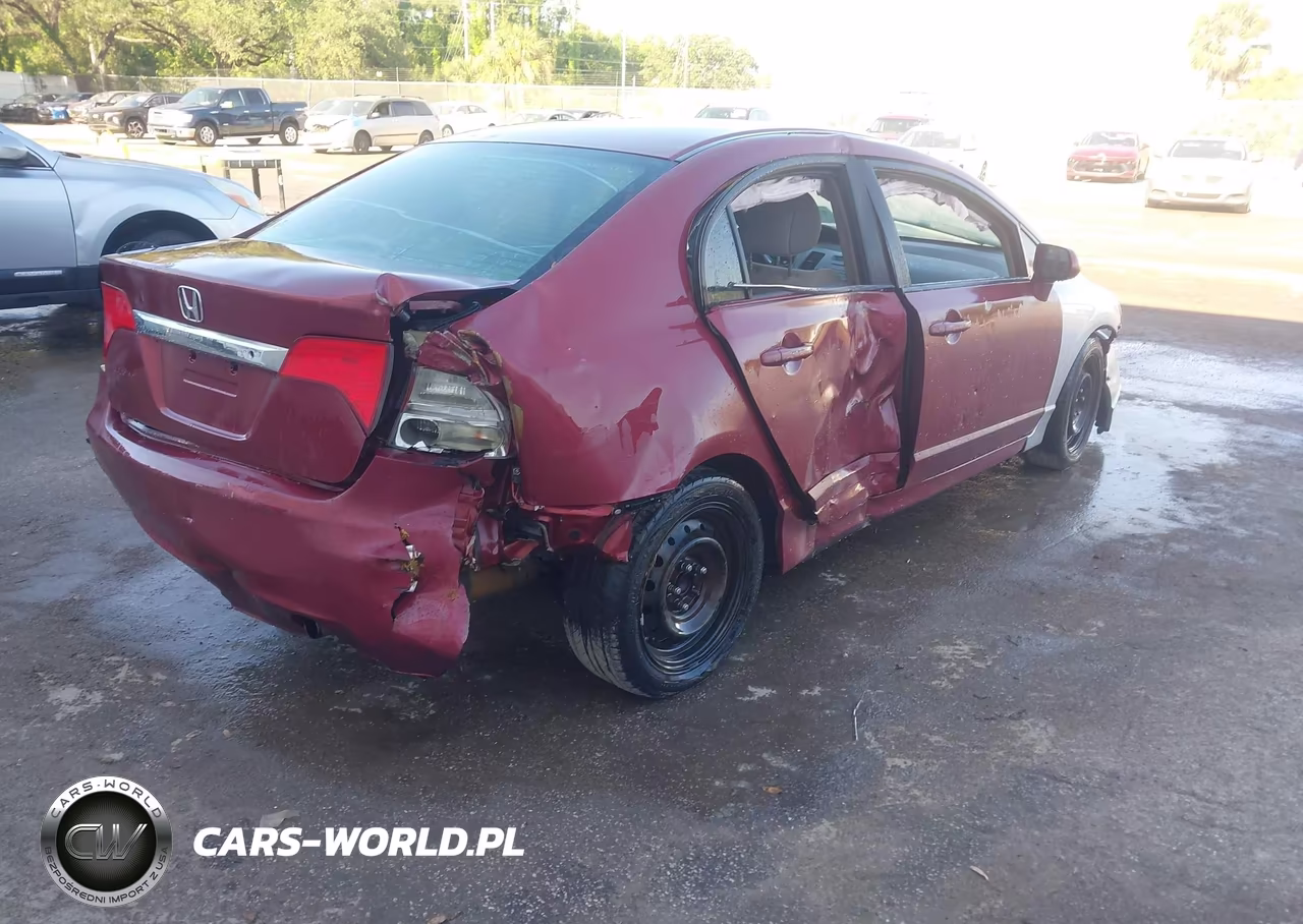2010 Honda Civic Lx VIN:2HGFA1F58AH546821 - 4