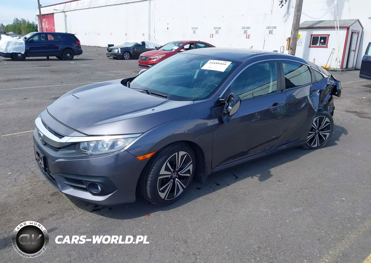 2017 Honda Civic Ex-L VIN:2HGFC1F72HH654342 - 2