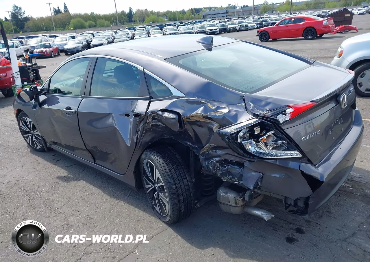 2017 Honda Civic Ex-L VIN:2HGFC1F72HH654342 - 3