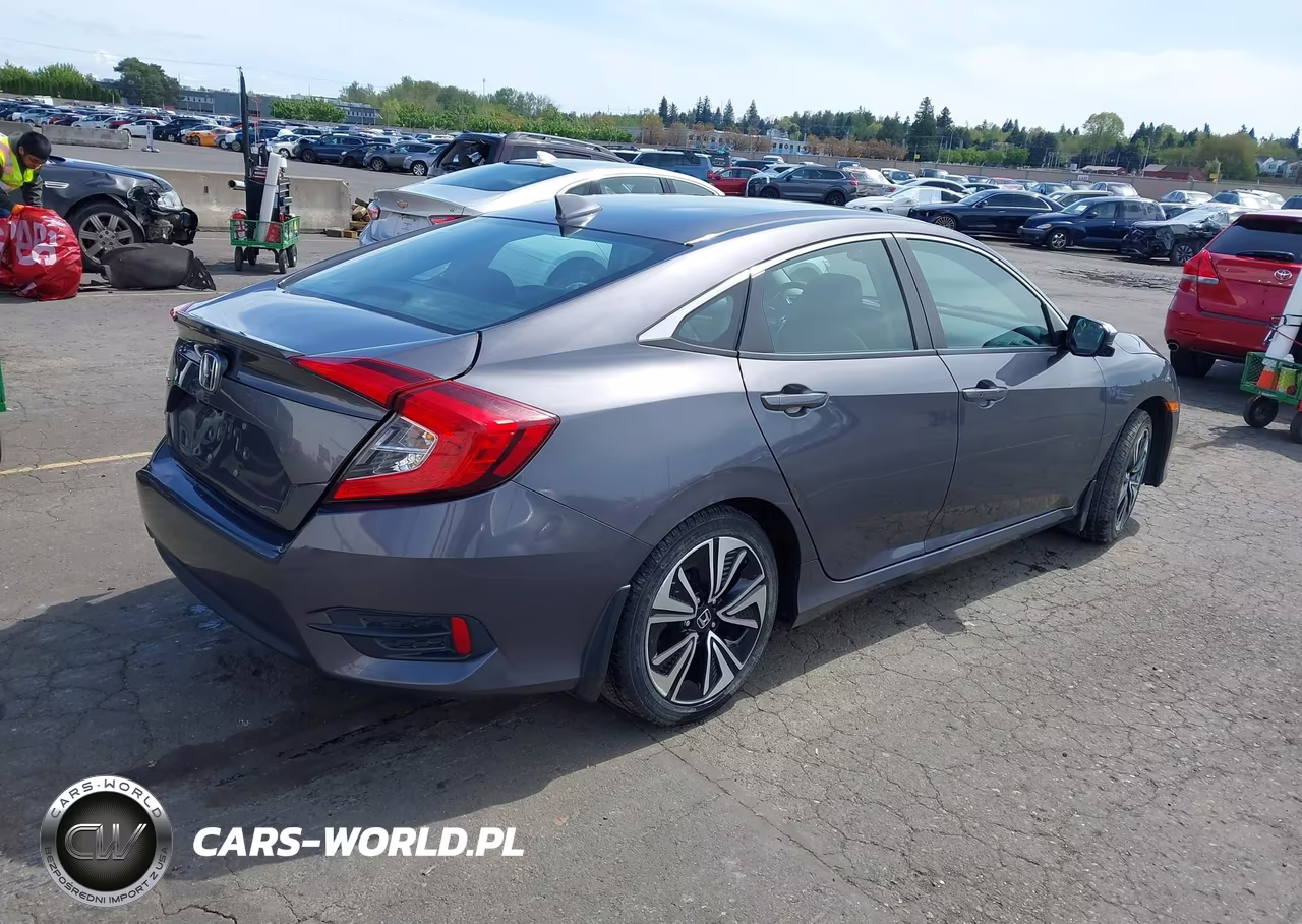 2017 Honda Civic Ex-L VIN:2HGFC1F72HH654342 - 4
