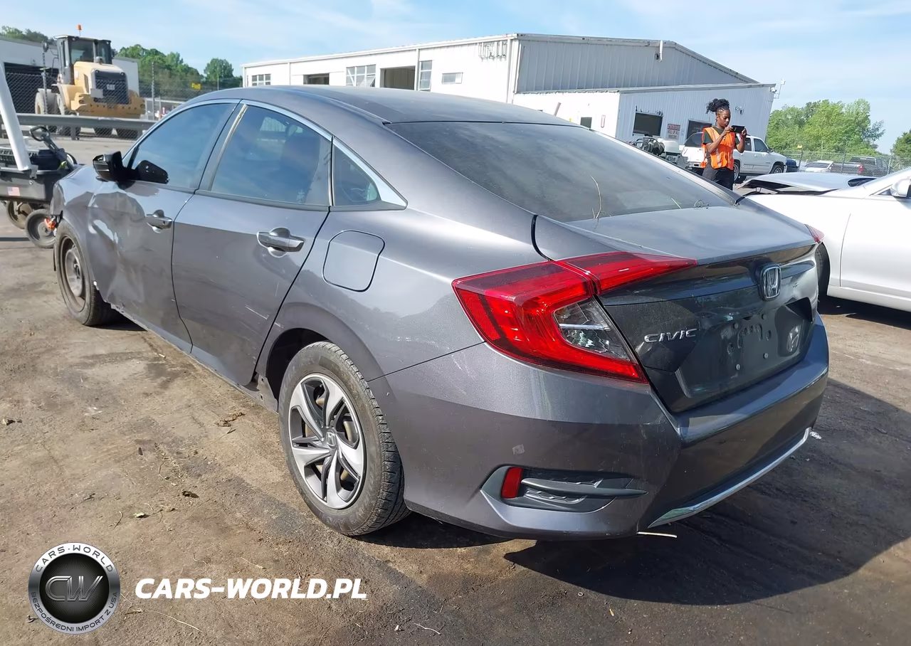 2021 Honda Civic Lx VIN:2HGFC2F65MH548166 - 3