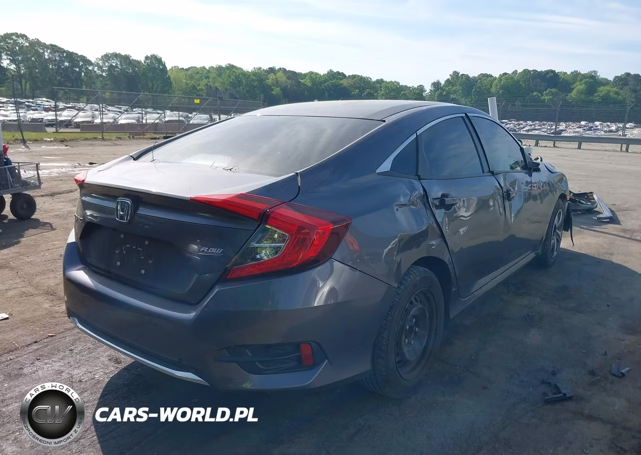 2021 Honda Civic Lx VIN:2HGFC2F65MH548166 - 4