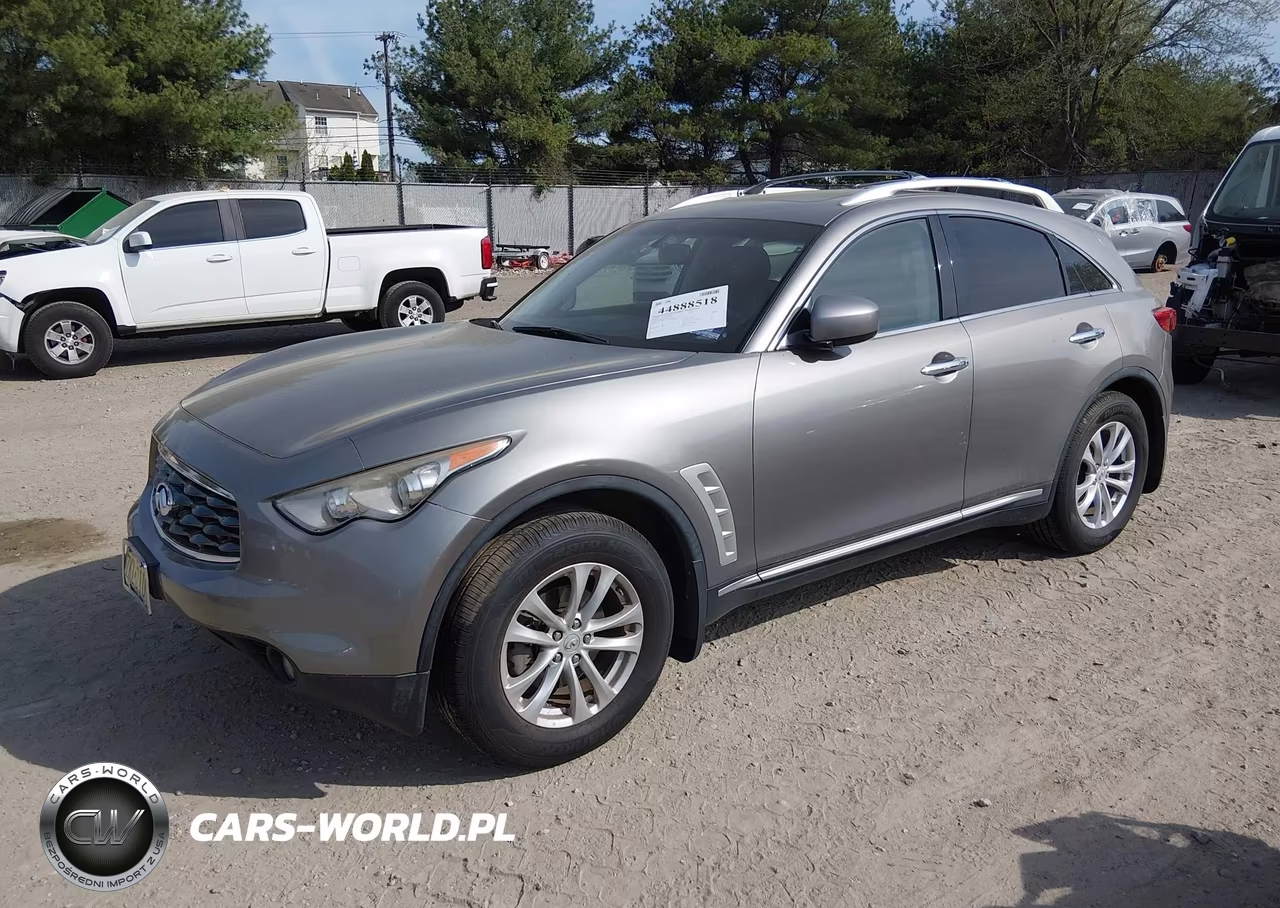 2010 Infiniti Fx35 VIN:JN8AS1MW7AM851102 - 2