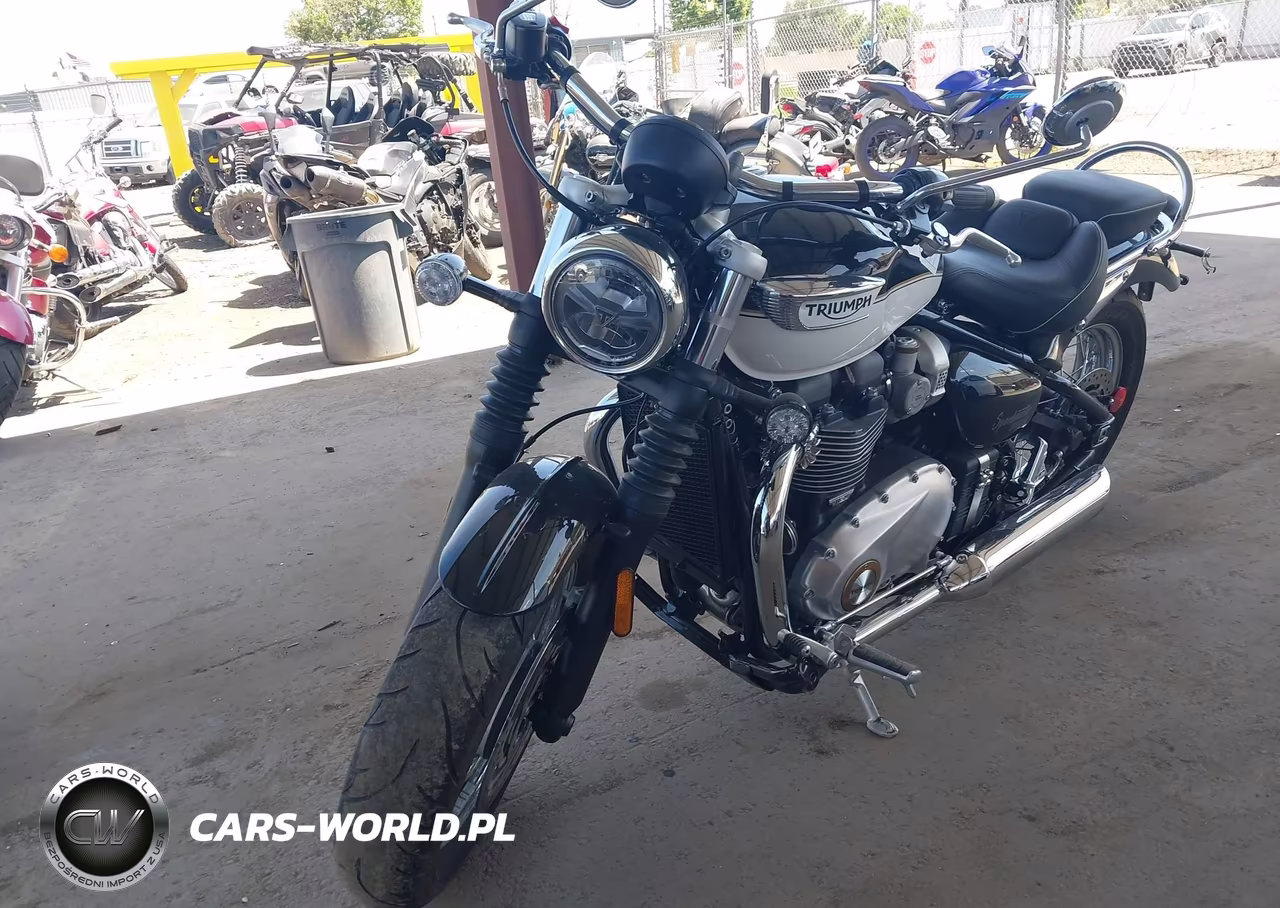 2022 Triumph Motorcycle Bonneville Speedmaster VIN:SMTD46HL3NTAF2963 - 2