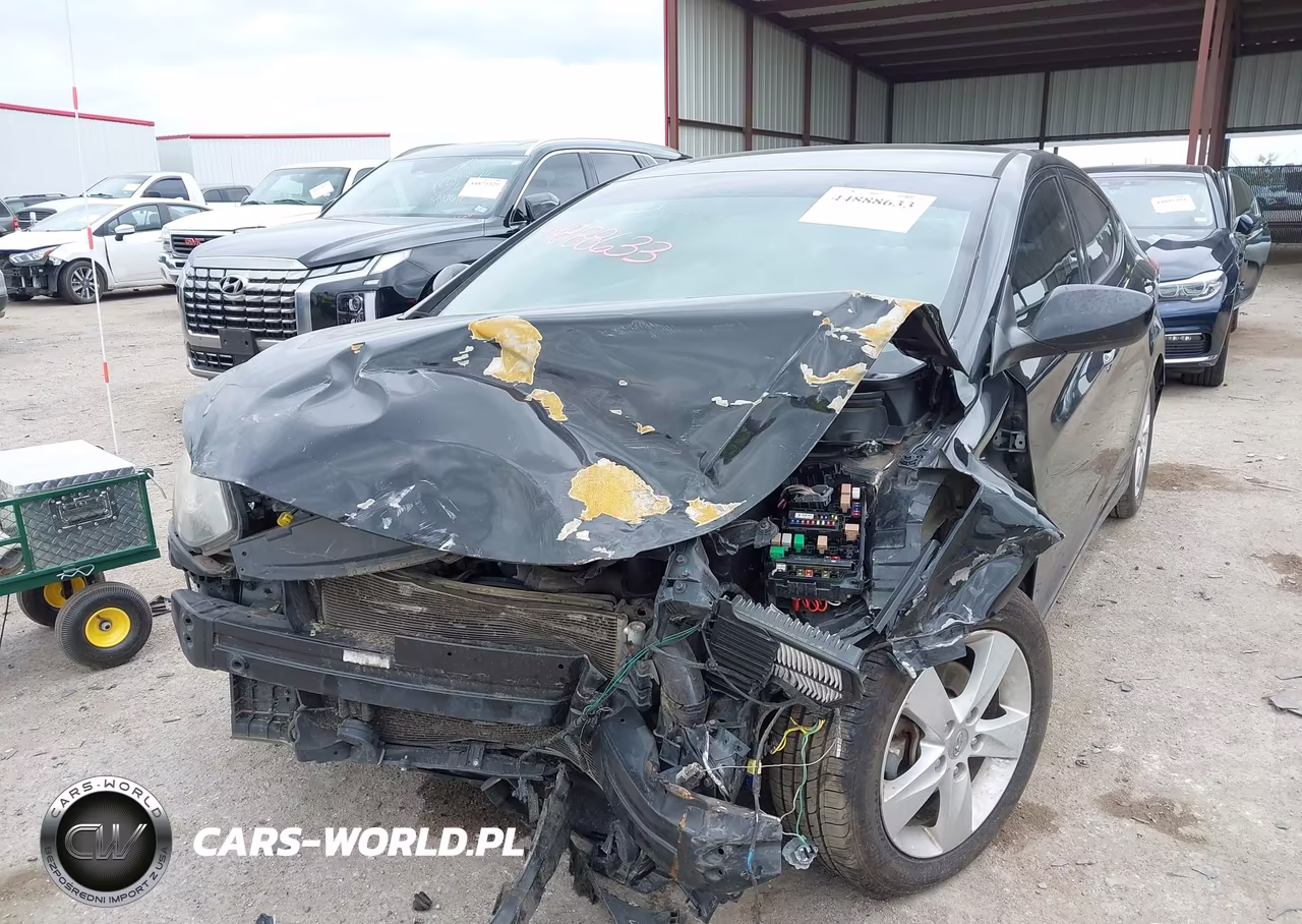2013 Hyundai Elantra Gls VIN:5NPDH4AE2DH437289 - 2