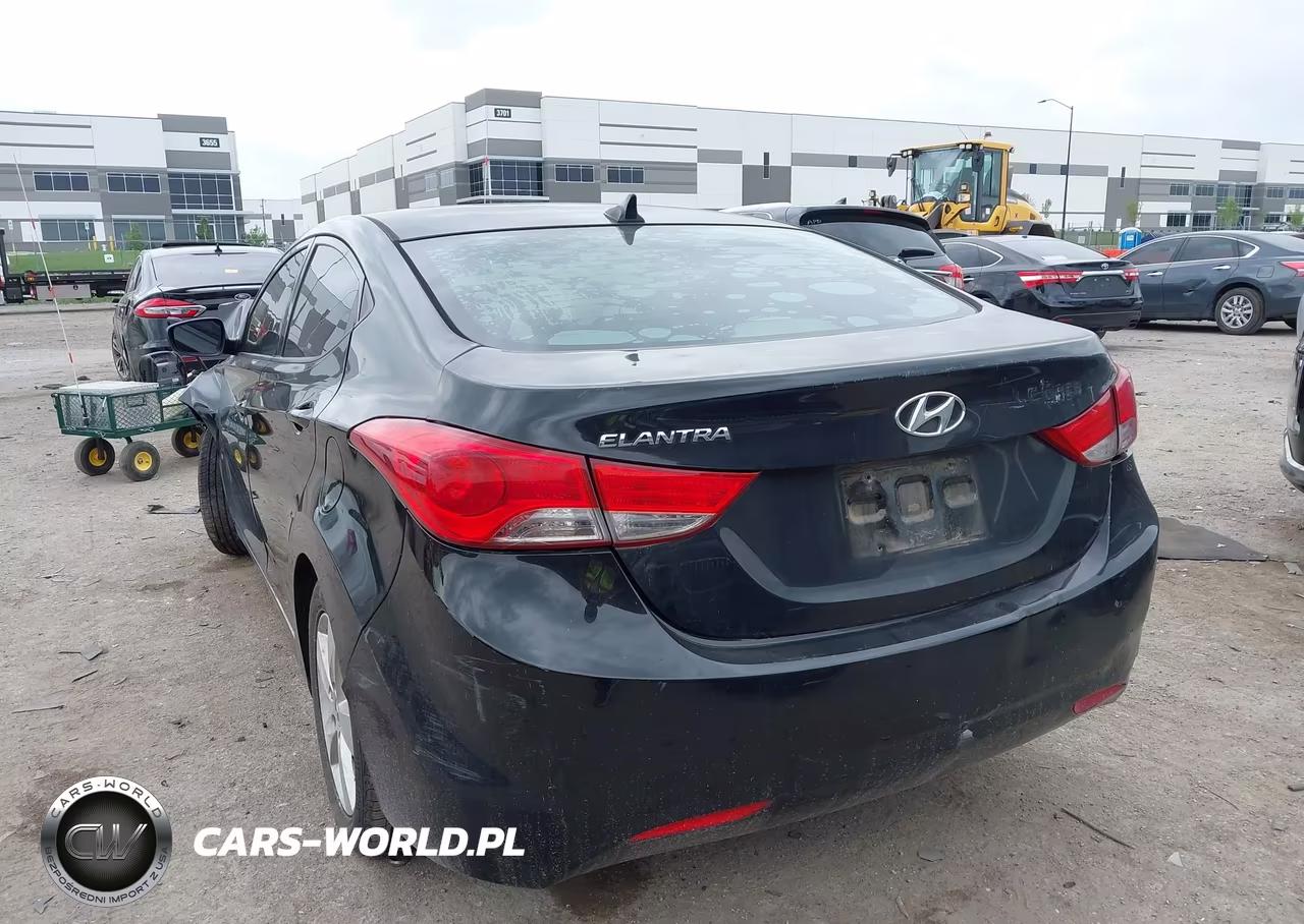 2013 Hyundai Elantra Gls VIN:5NPDH4AE2DH437289 - 3