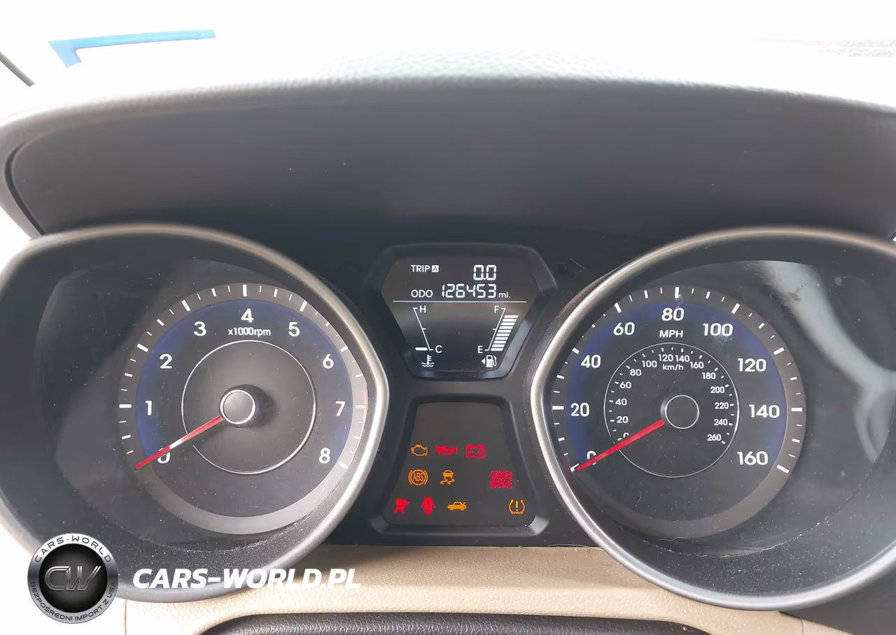 2013 Hyundai Elantra Gls VIN:5NPDH4AE2DH437289 - 7