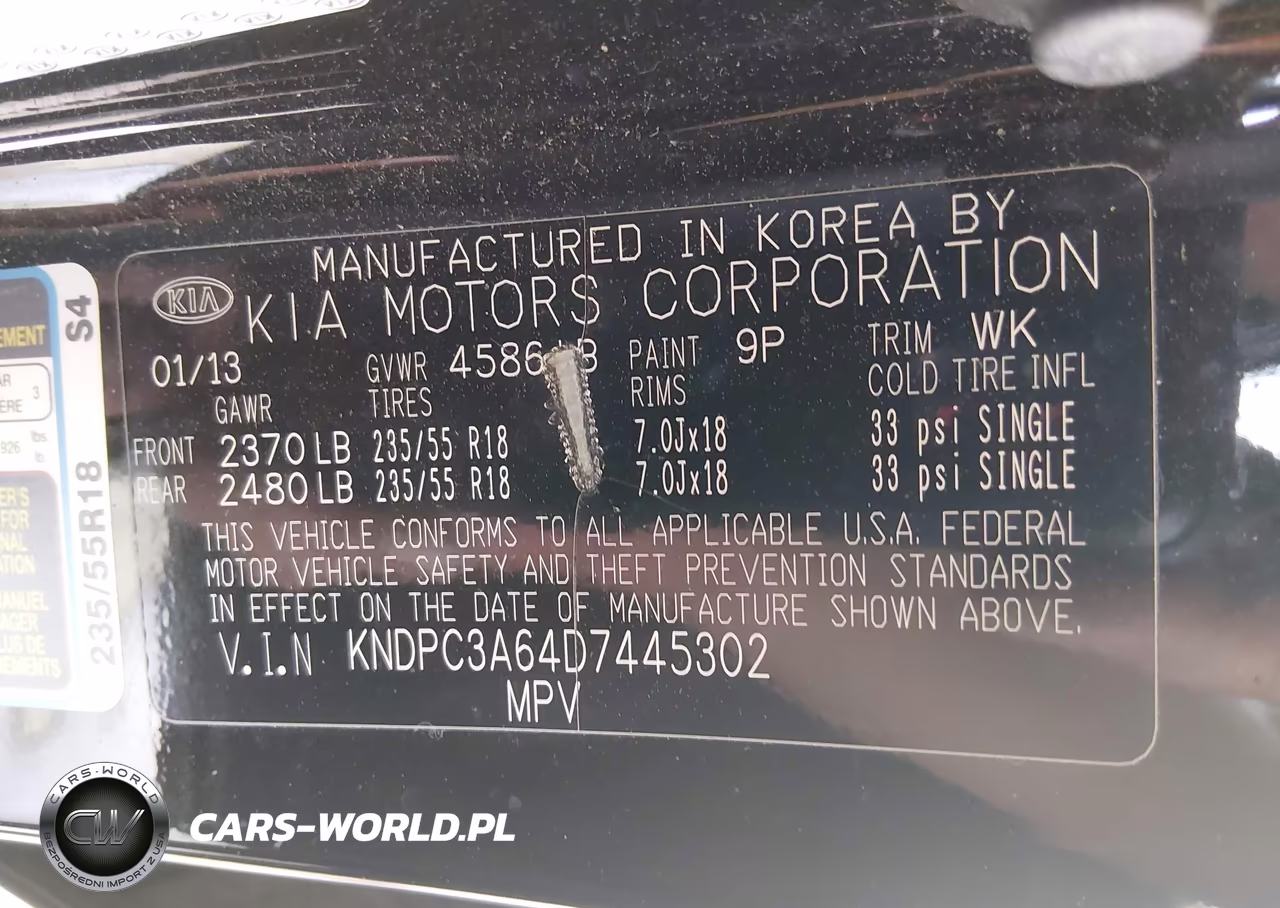 2013 Kia Sportage Sx VIN:KNDPC3A64D7445302 - 9