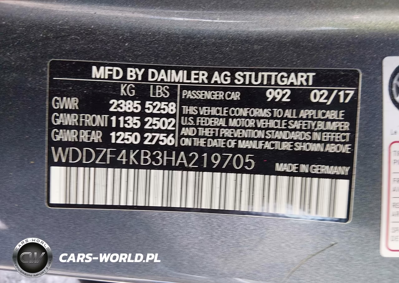 2017 Mercedes-Benz E 300 4Matic VIN:WDDZF4KB3HA219705 - 8