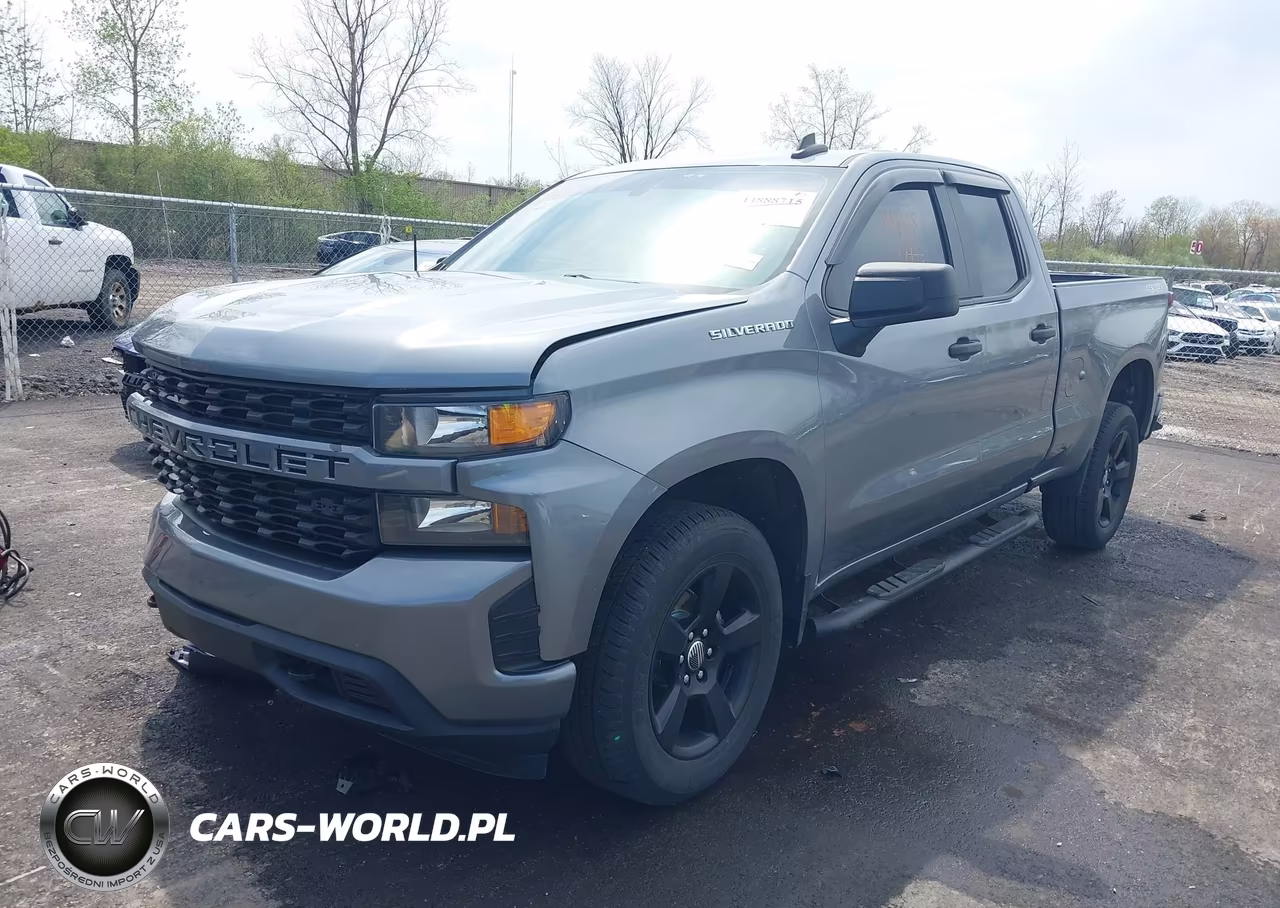 2020 Chevrolet Silverado 1500 4Wd Standard Bed Custom VIN:1GCRYBEH2LZ273919 - 2