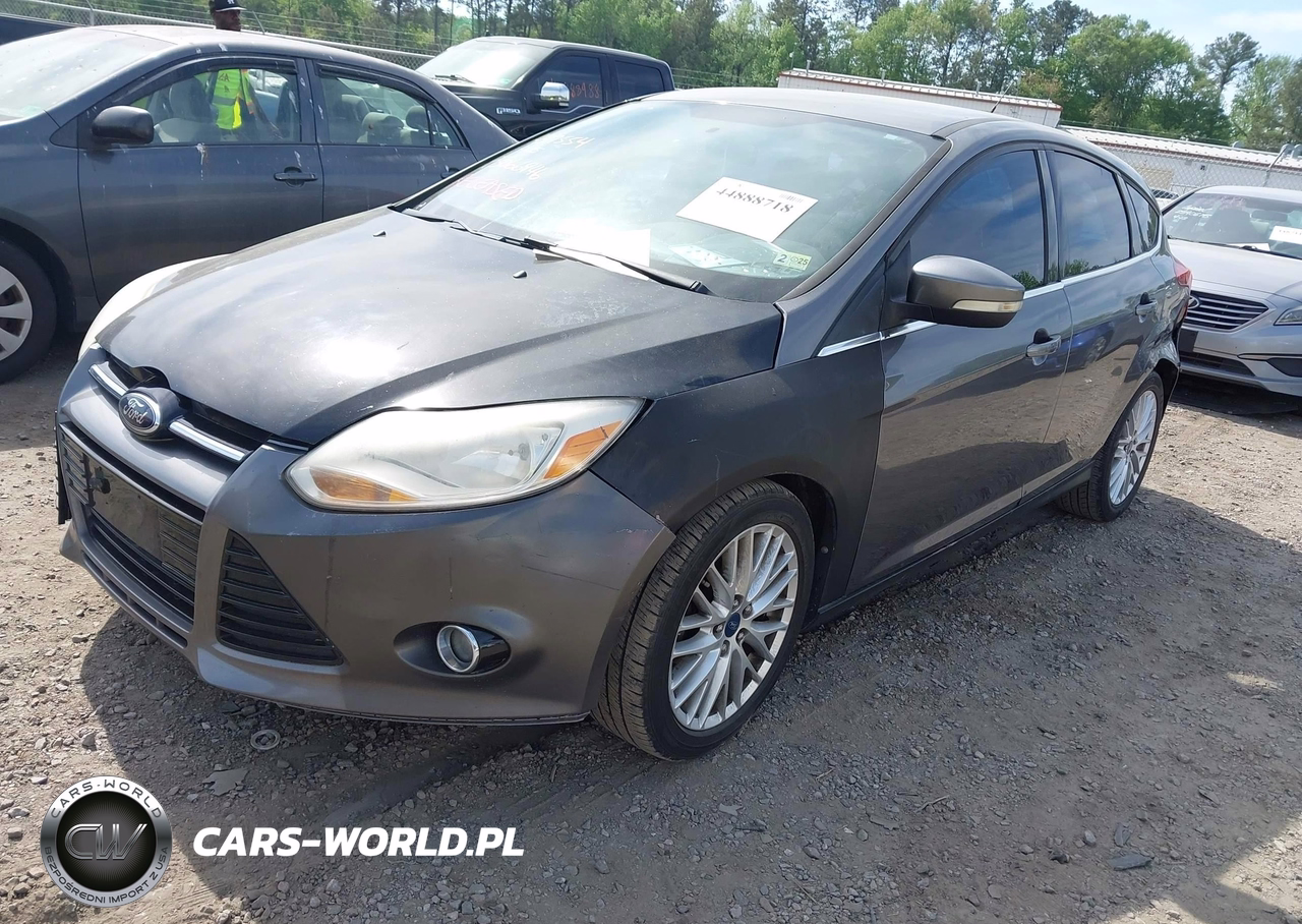 2013 Ford Focus Titanium VIN:1FADP3N29DL187788 - 2