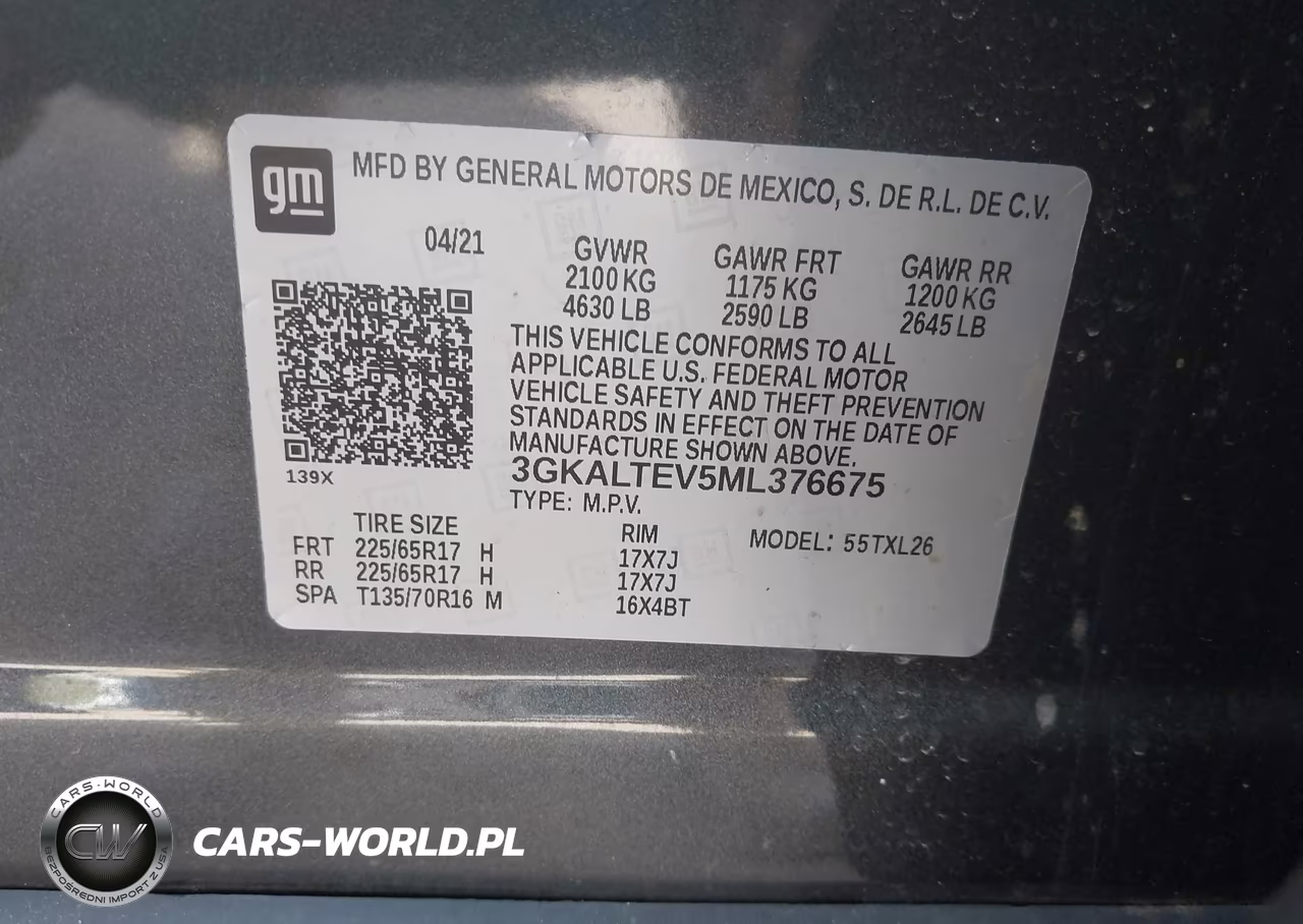 2021 GMC Terrain Awd Sle VIN:3GKALTEV5ML376675 - 9