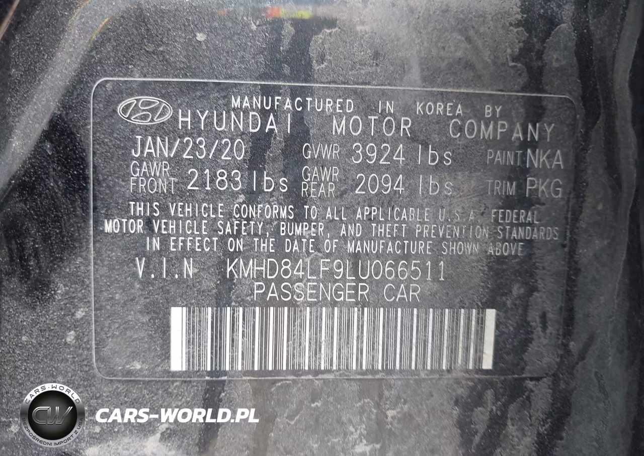 2020 Hyundai Elantra Value Edition VIN:KMHD84LF9LU066511 - 9