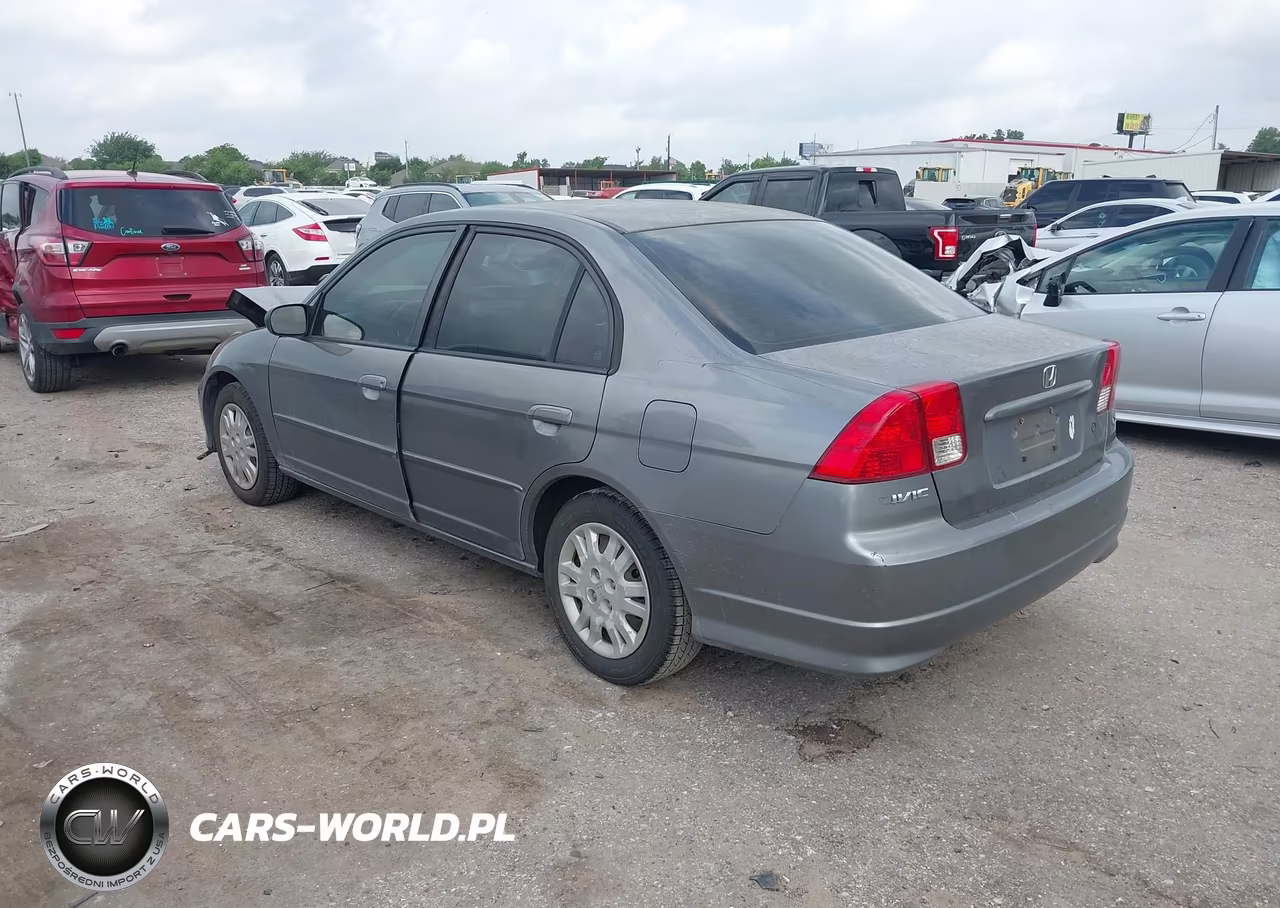 2004 Honda Civic Lx VIN:2HGES16584H630408 - 3