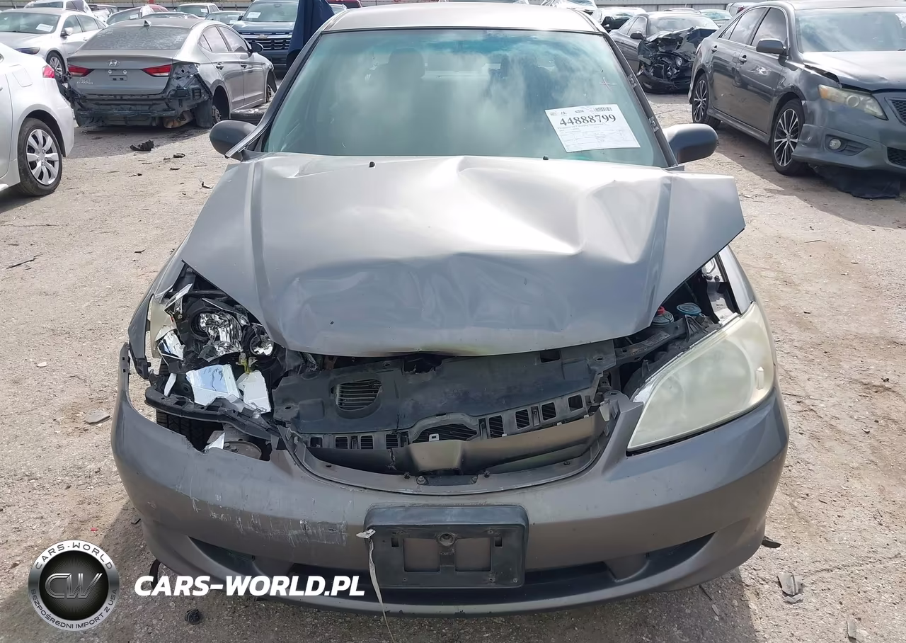 2004 Honda Civic Lx VIN:2HGES16584H630408 - 6