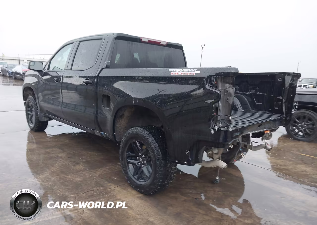 2025 Chevrolet Silverado 1500 4Wd Short Bed Custom Trail Boss VIN:3GCUKCED9SG120855 - 3