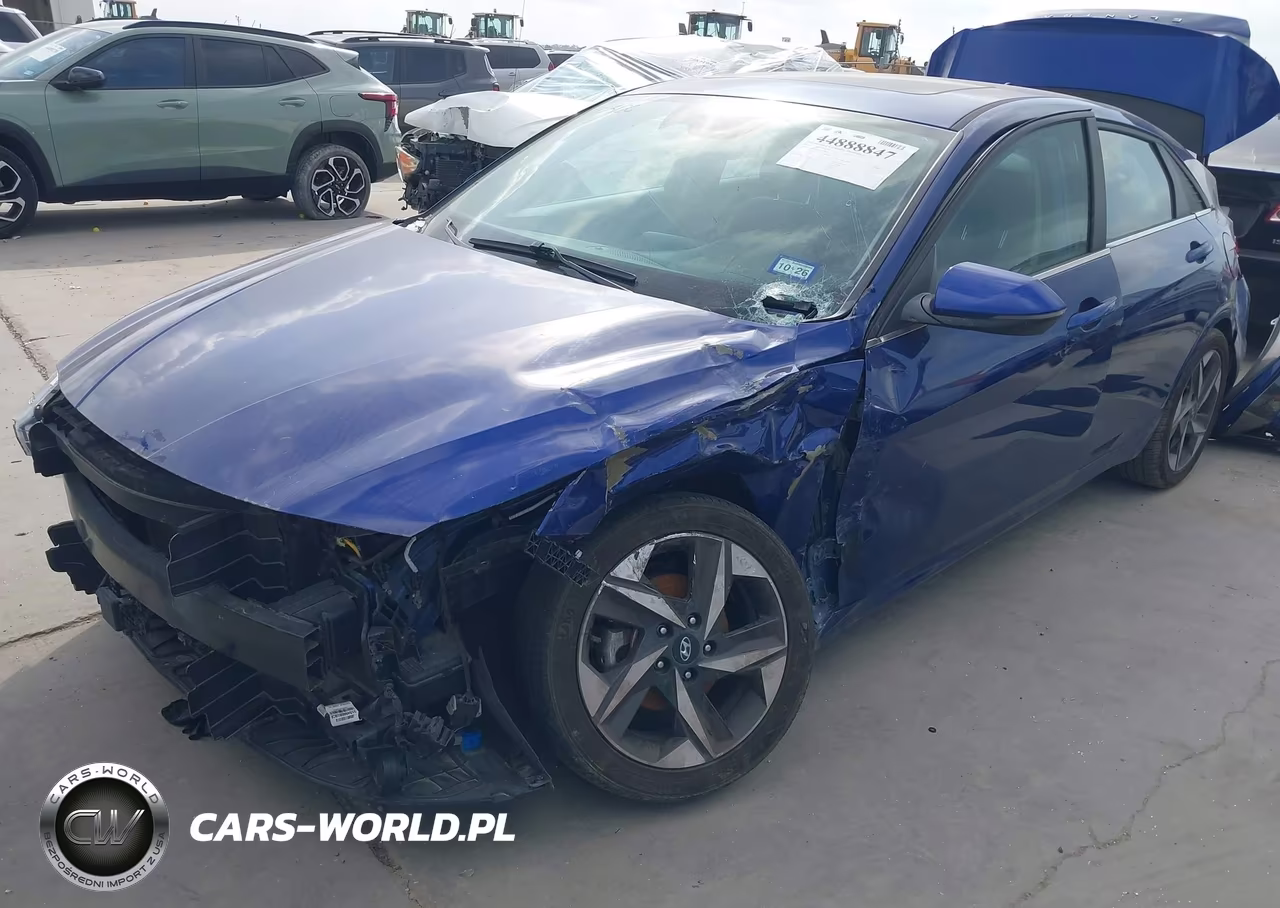 2021 Hyundai Elantra Sel VIN:5NPLN4AG9MH042449 - 2