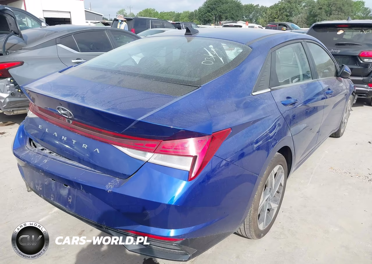 2021 Hyundai Elantra Sel VIN:5NPLN4AG9MH042449 - 4