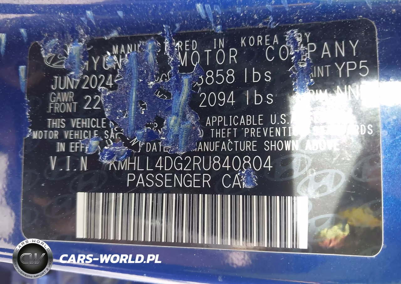 2024 Hyundai Elantra Se VIN:KMHLL4DG2RU840804 - 9
