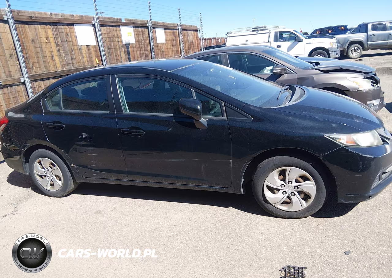 2014 Honda Civic Lx VIN:19XFB2F53EE077009 - 14