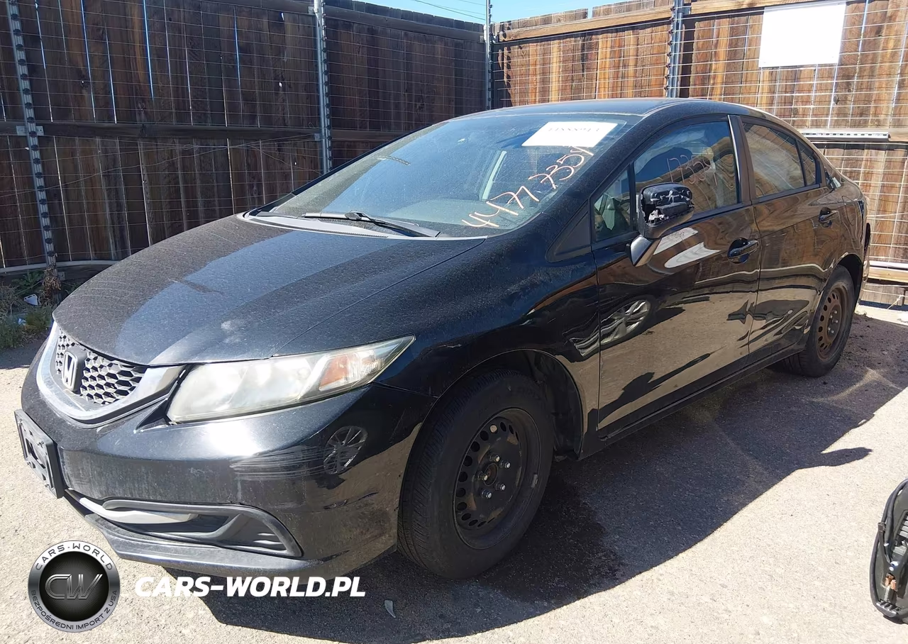 2014 Honda Civic Lx VIN:19XFB2F53EE077009 - 2