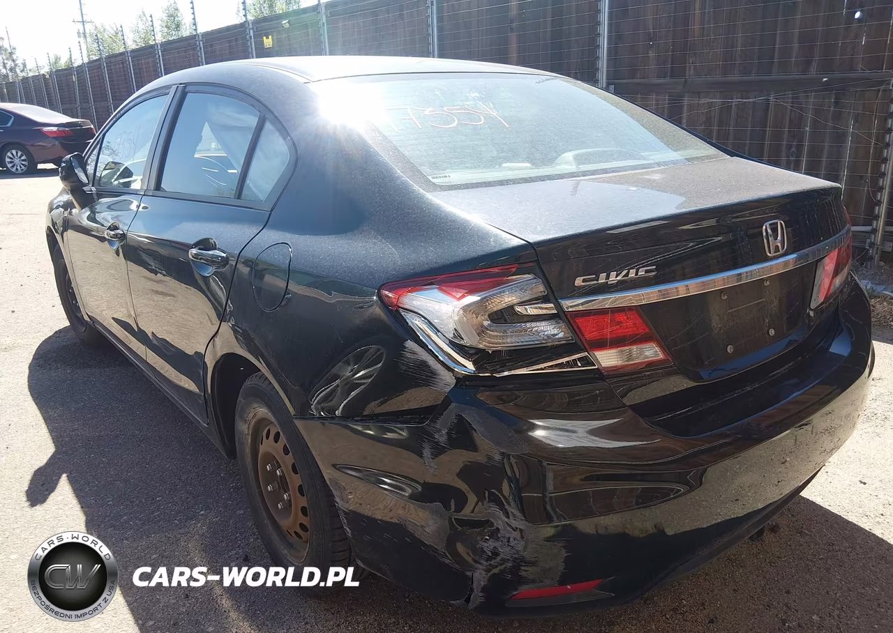 2014 Honda Civic Lx VIN:19XFB2F53EE077009 - 3