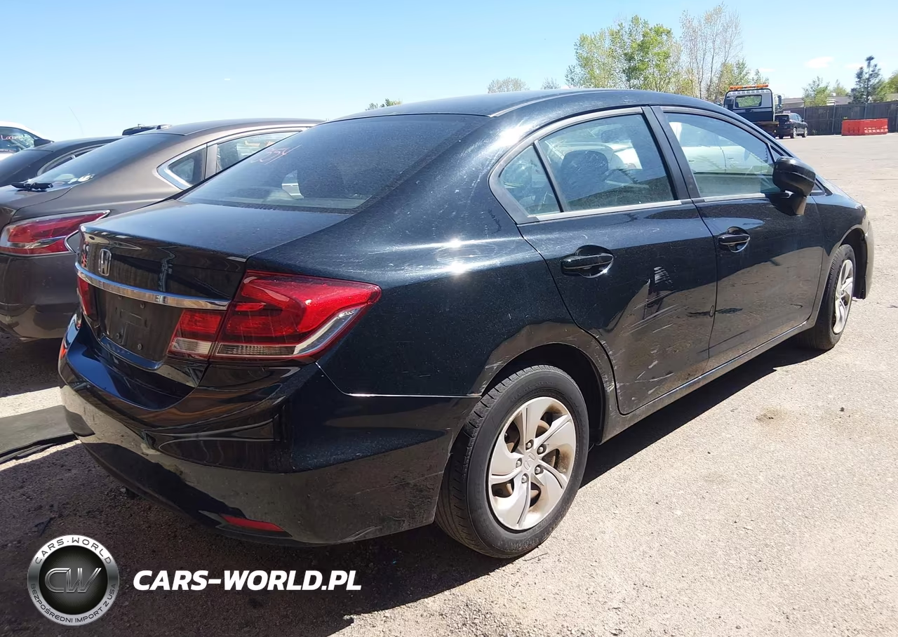 2014 Honda Civic Lx VIN:19XFB2F53EE077009 - 4