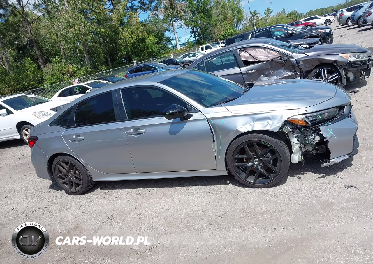 2025 Honda Civic Sport VIN:2HGFE2F5XSH589908 - 12