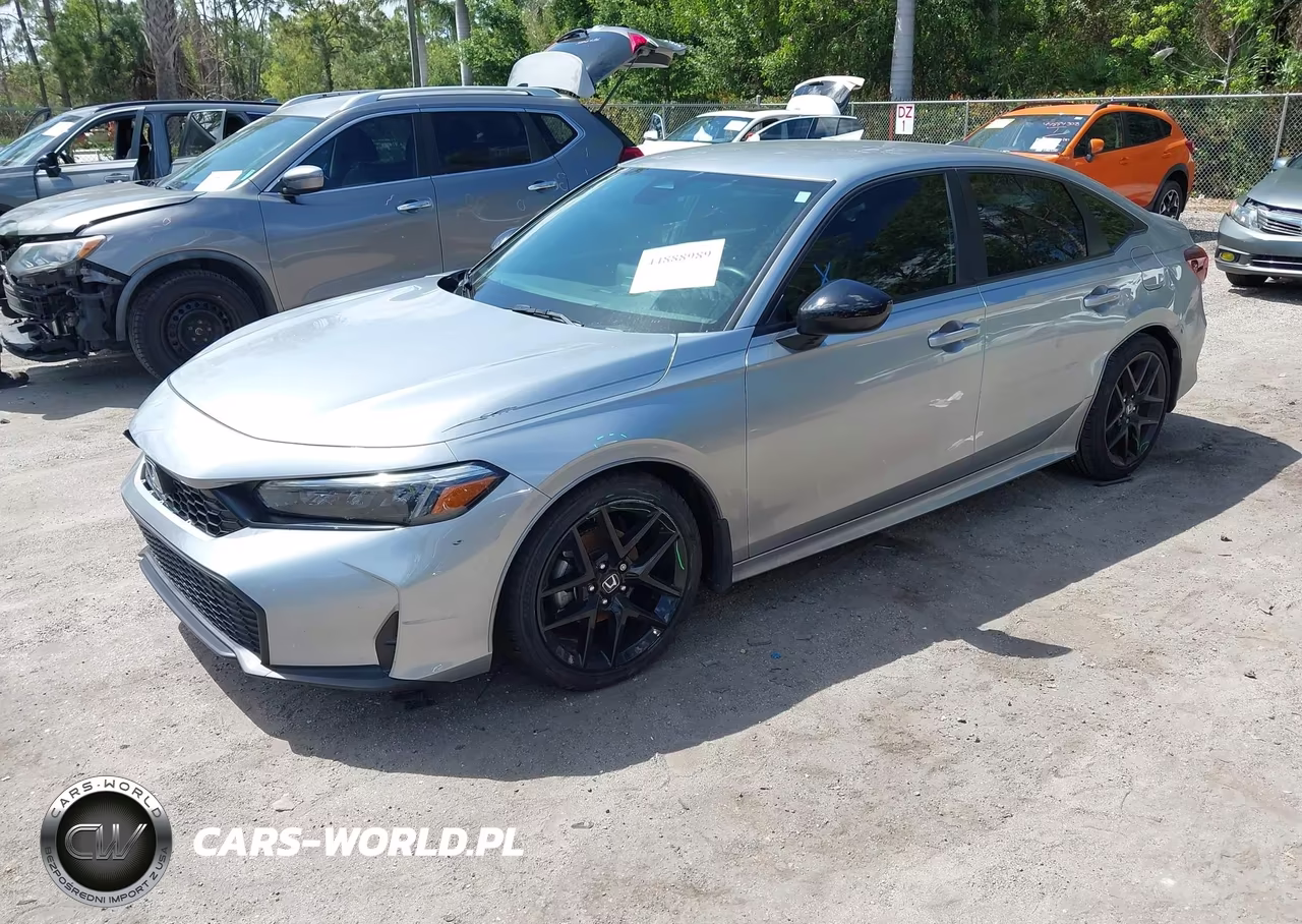2025 Honda Civic Sport VIN:2HGFE2F5XSH589908 - 2