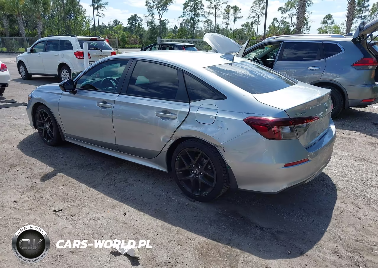 2025 Honda Civic Sport VIN:2HGFE2F5XSH589908 - 3