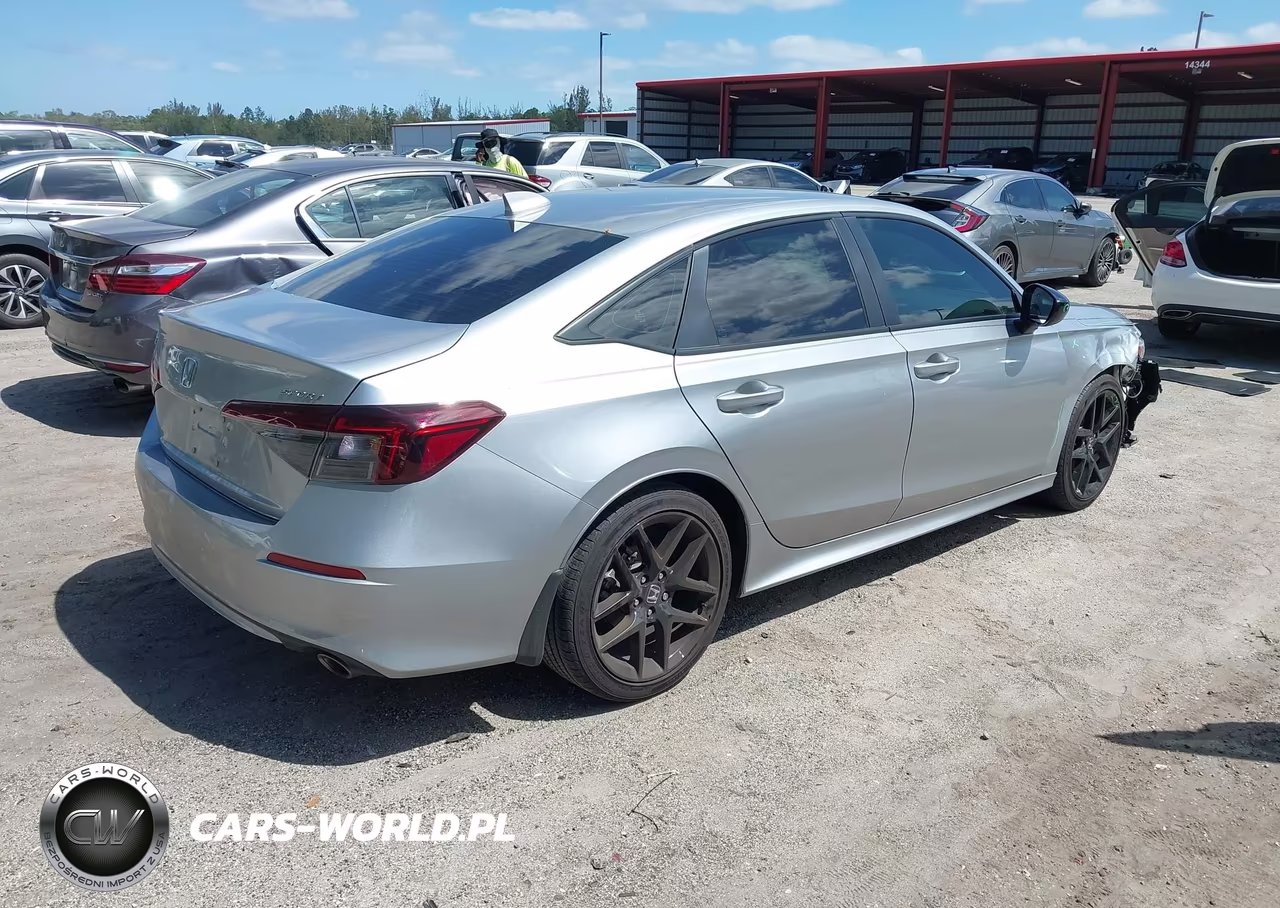 2025 Honda Civic Sport VIN:2HGFE2F5XSH589908 - 4