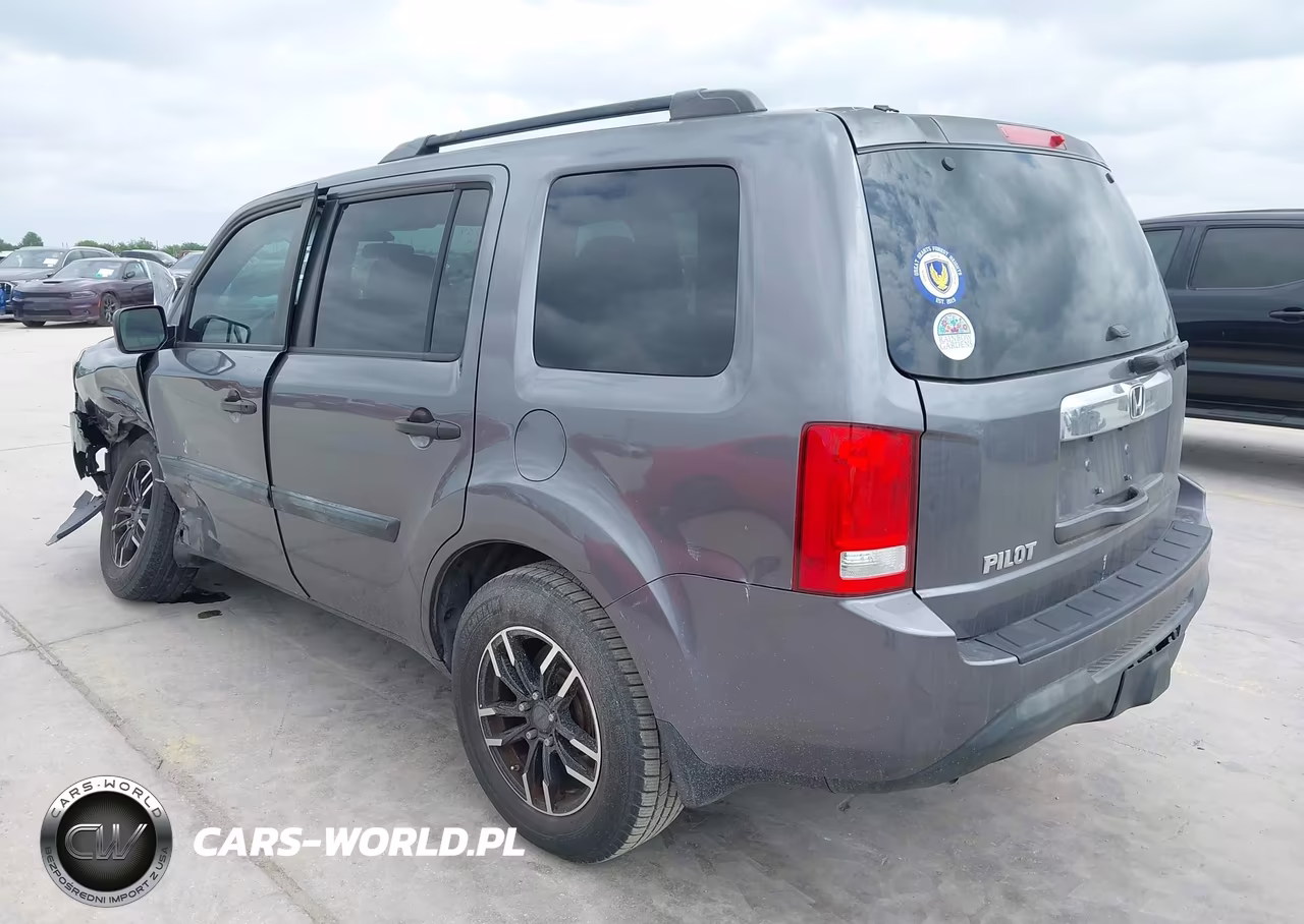 2014 Honda Pilot Lx VIN:5FNYF3H21EB007055 - 3