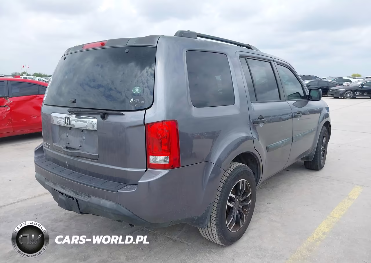 2014 Honda Pilot Lx VIN:5FNYF3H21EB007055 - 4