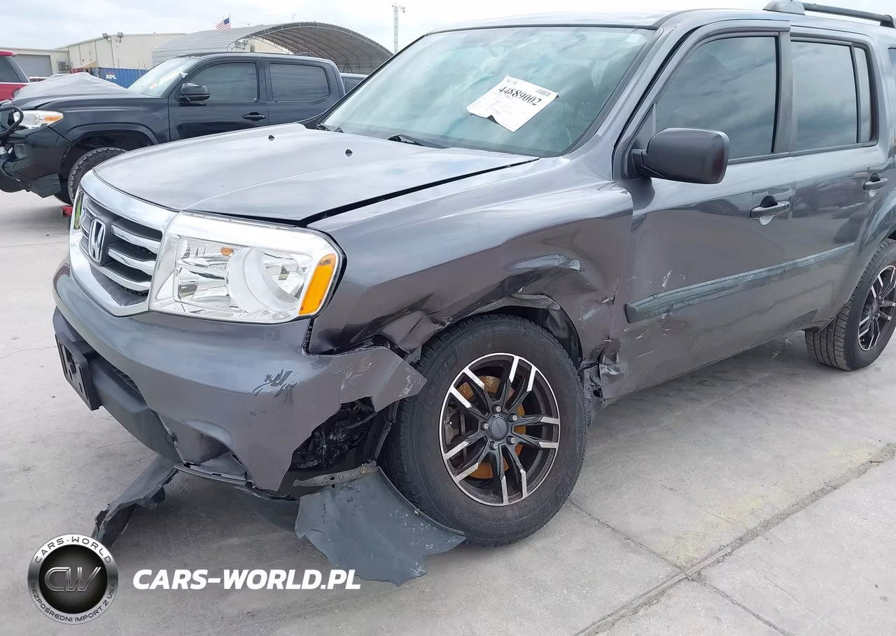2014 Honda Pilot Lx VIN:5FNYF3H21EB007055 - 6