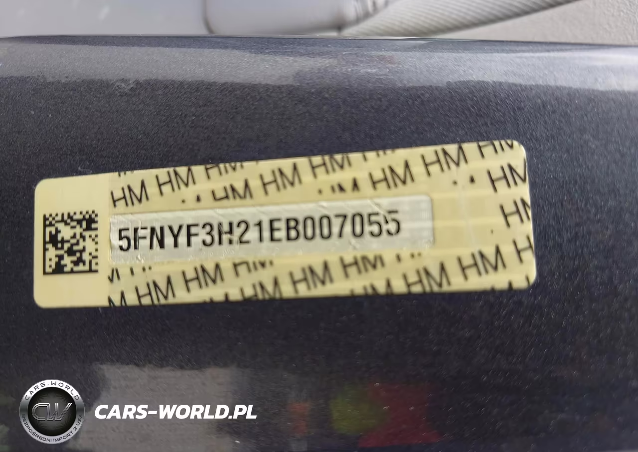 2014 Honda Pilot Lx VIN:5FNYF3H21EB007055 - 9