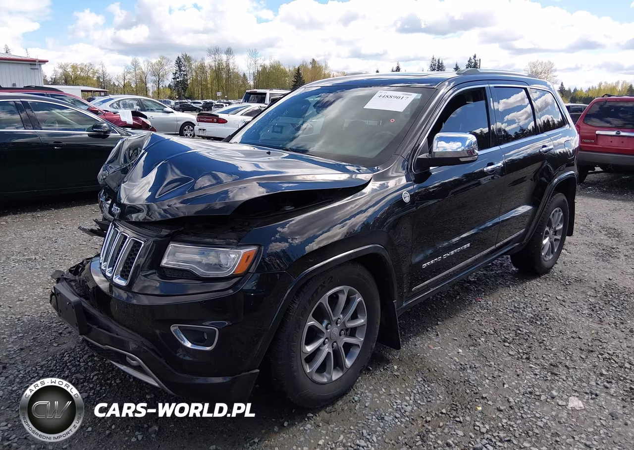 2014 Jeep Grand Cherokee Overland VIN:1C4RJFCG5EC270590 - 2