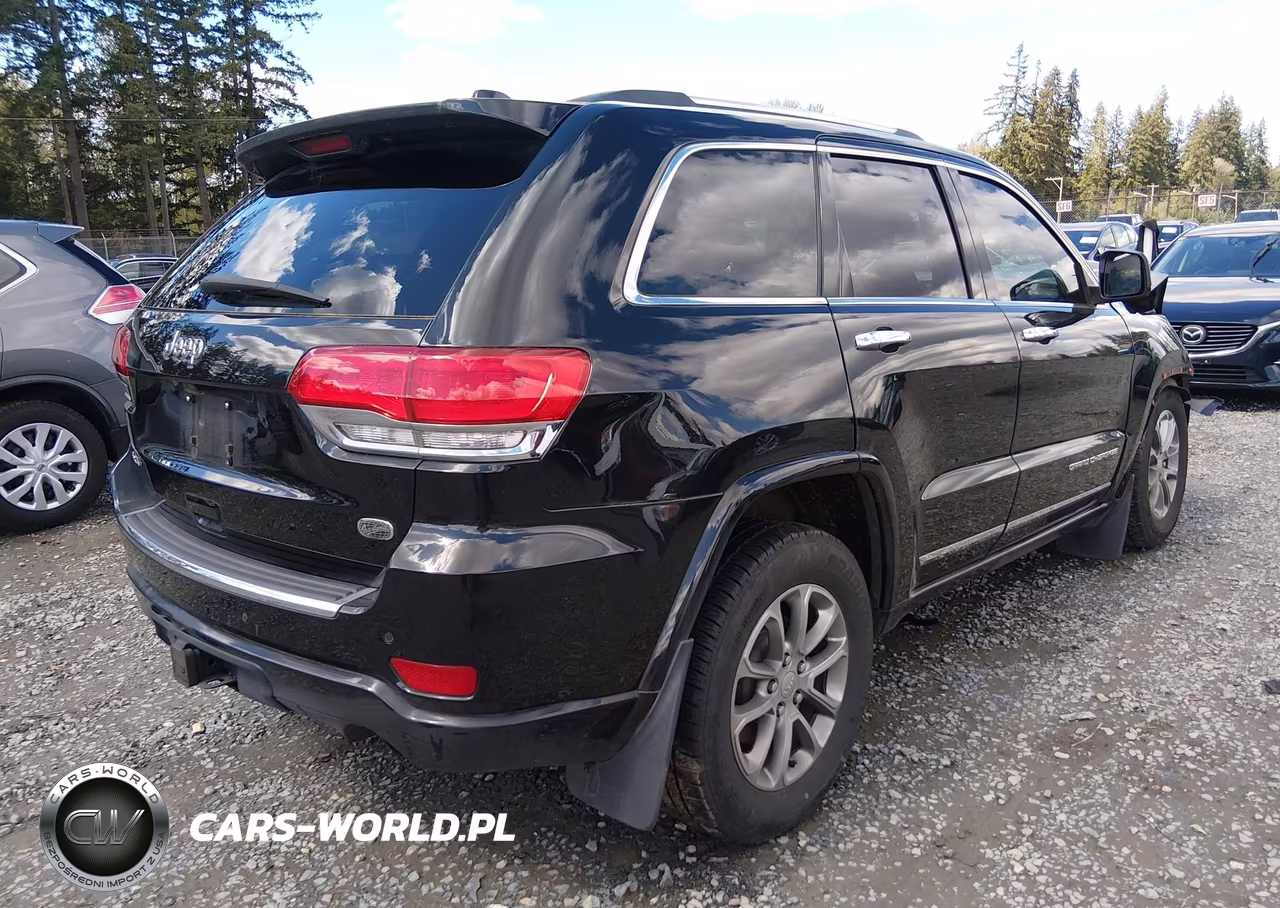 2014 Jeep Grand Cherokee Overland VIN:1C4RJFCG5EC270590 - 4