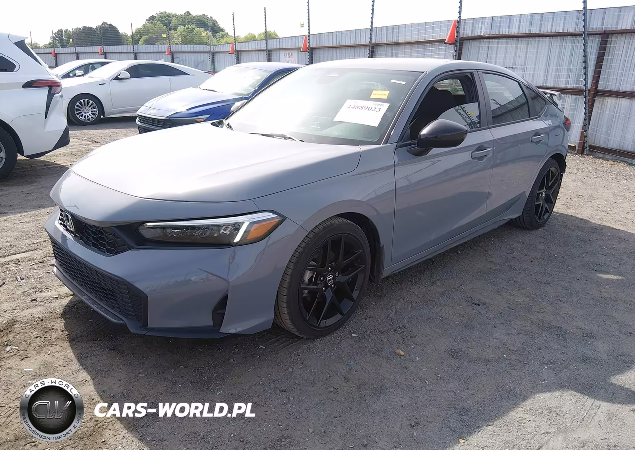 2025 Honda Civic Sedan Sport VIN:19XFL2H89SE022872 - 2