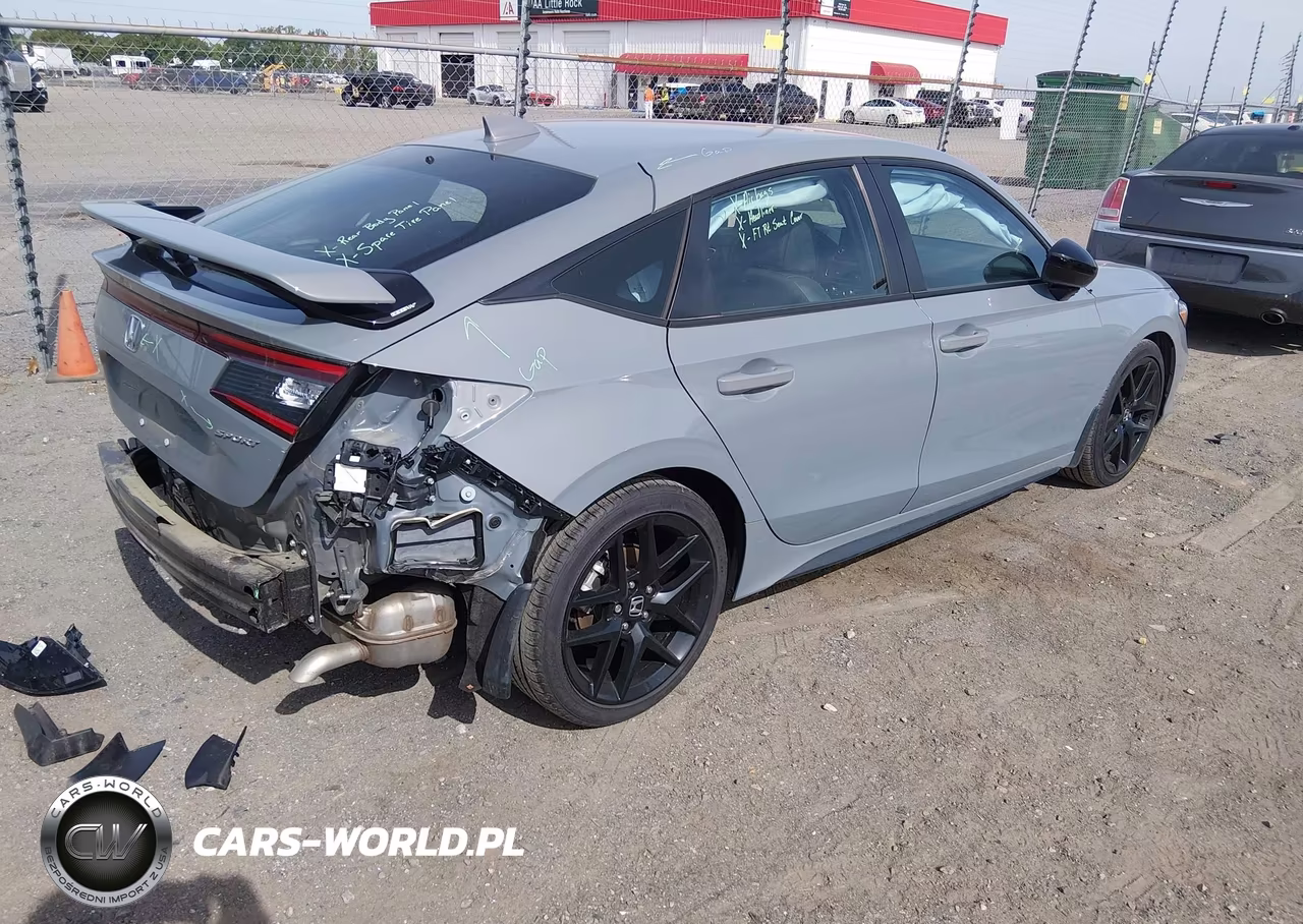 2025 Honda Civic Sedan Sport VIN:19XFL2H89SE022872 - 4