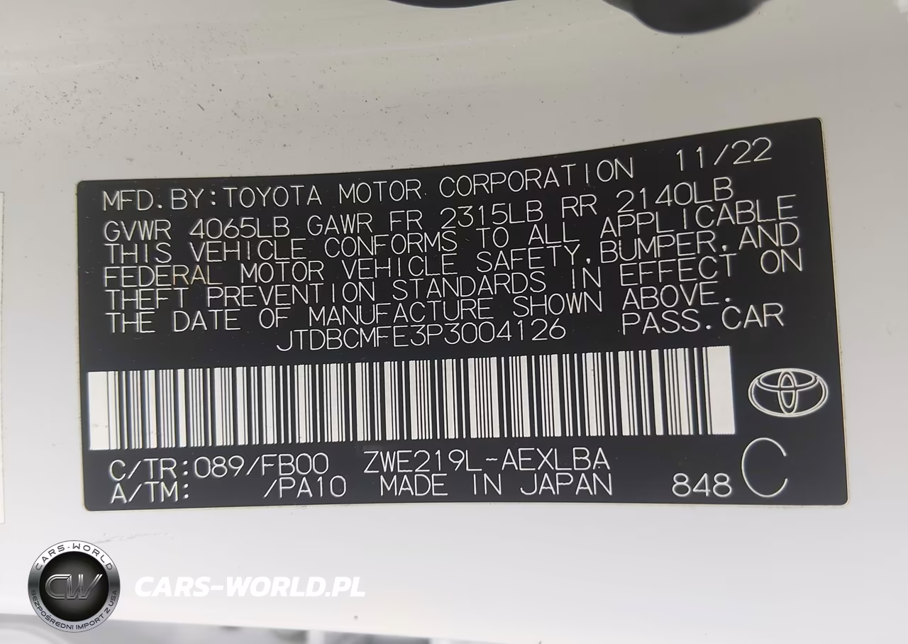 2023 Toyota Corolla Hybrid Le VIN:JTDBCMFE3P3004126 - 9