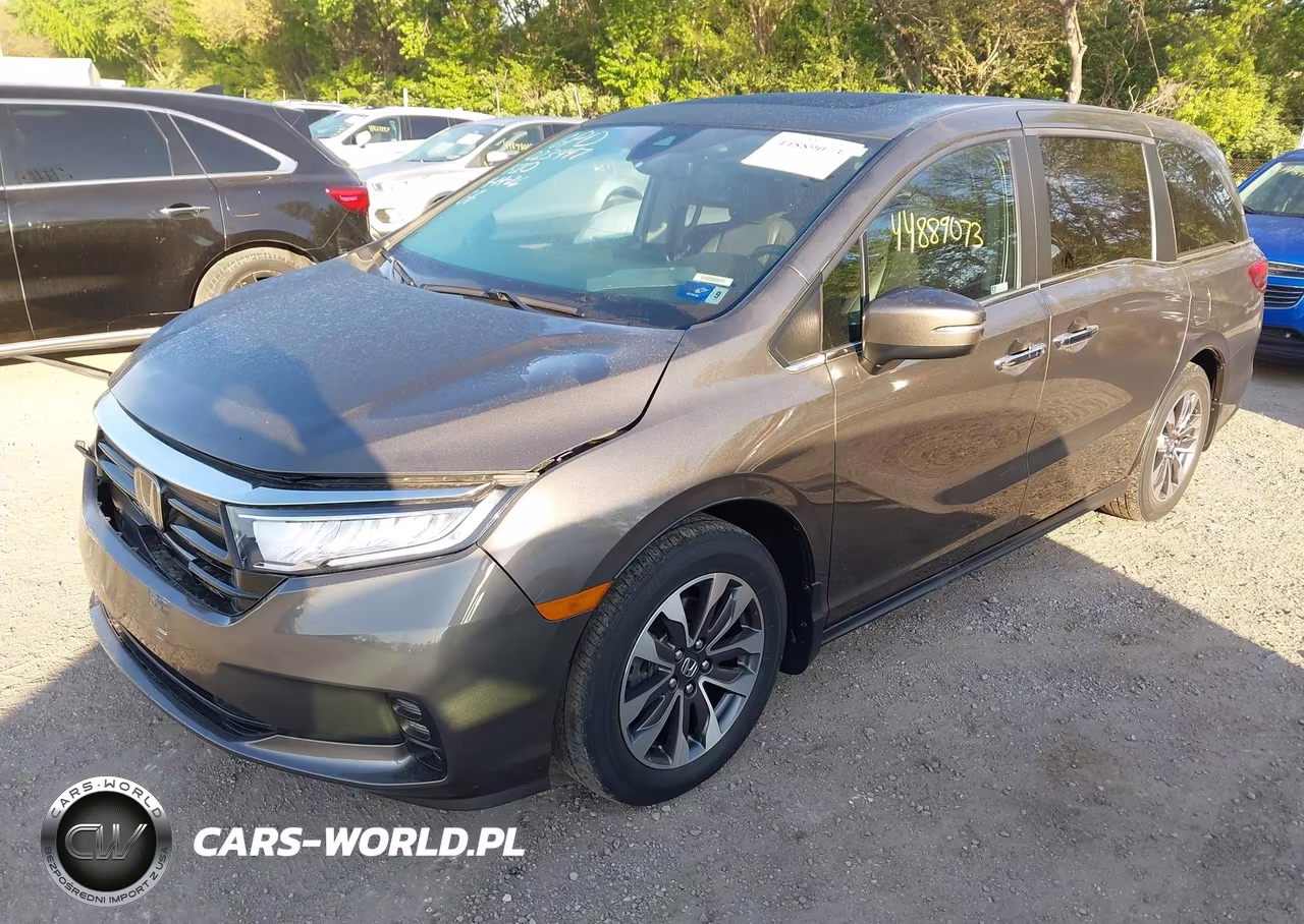 2022 Honda Odyssey Ex-L VIN:5FNRL6H77NB023447 - 2