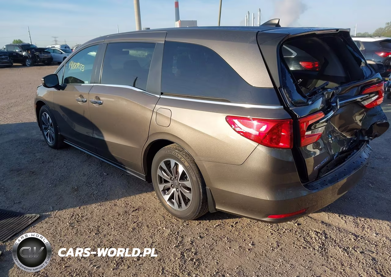 2022 Honda Odyssey Ex-L VIN:5FNRL6H77NB023447 - 3