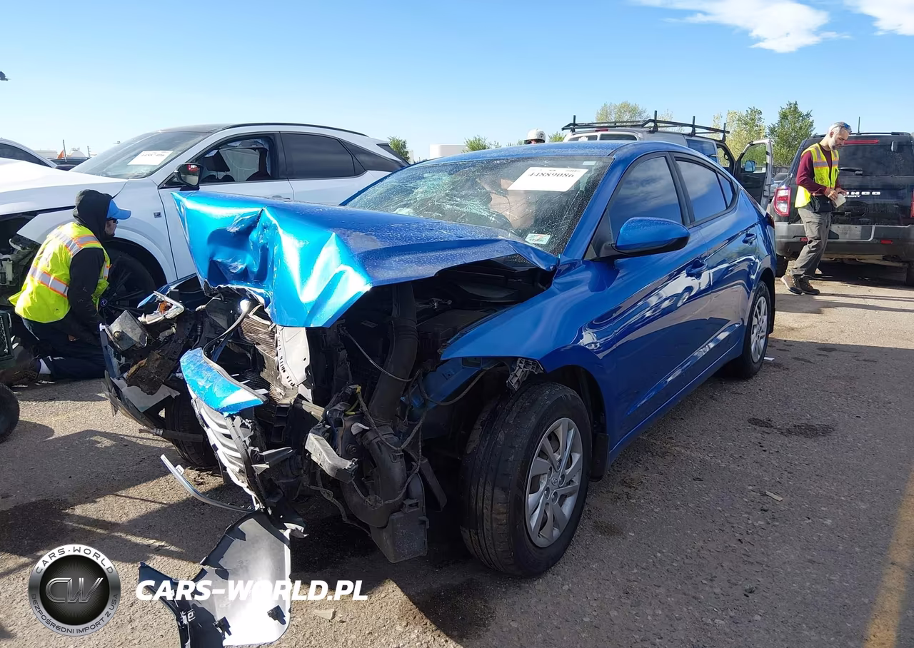 2017 Hyundai Elantra Se VIN:KMHD74LF6HU398271 - 2
