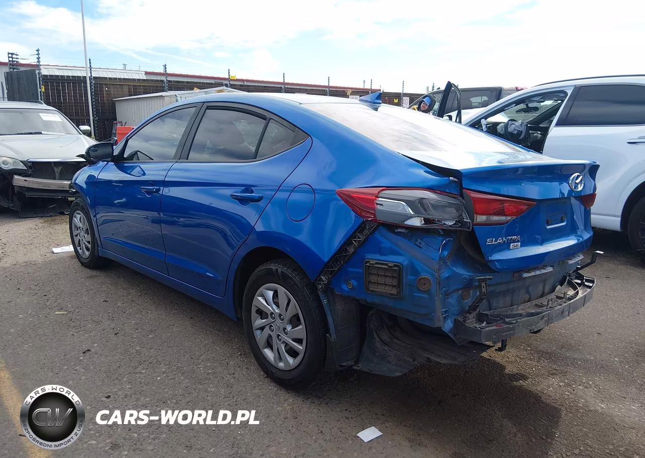 2017 Hyundai Elantra Se VIN:KMHD74LF6HU398271 - 3